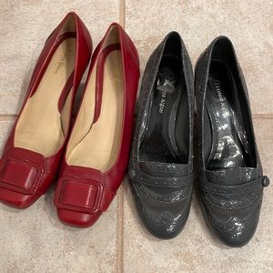 Cole Haan and Etienne Aigner vintage shoes